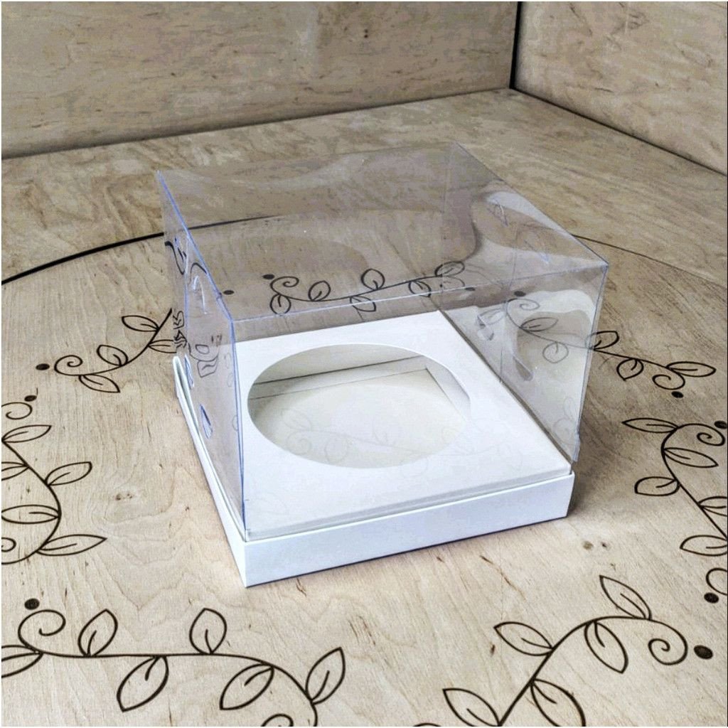 Прозрачная коробка для паски