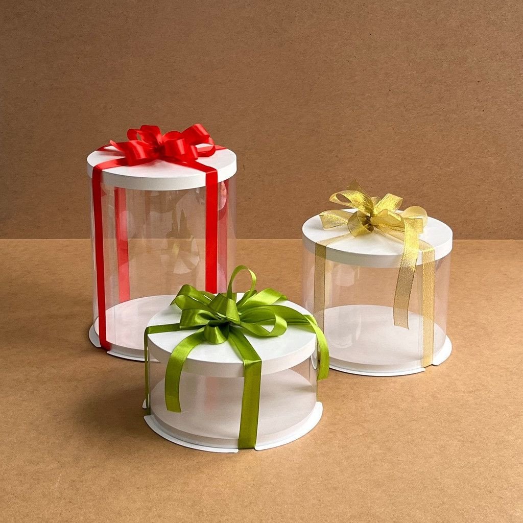 Набір тубусів D200 h150 білі з картонною кришкою