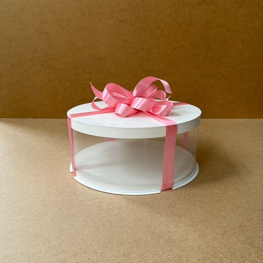 Набір тубусів D250 h100 білі з картонною кришкою