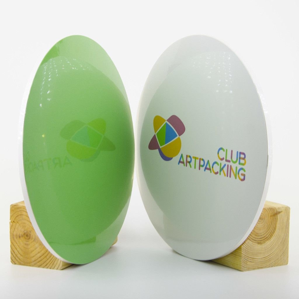 Подложка круглая D300 h12 зелёная