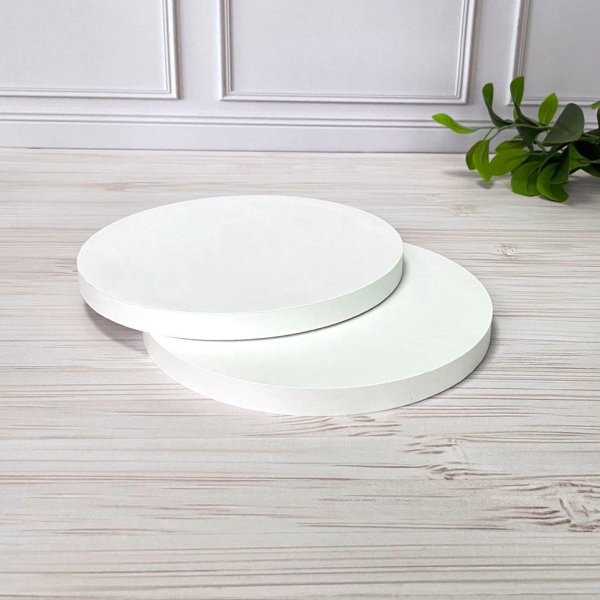 Підложка кругла D300 h17 біла