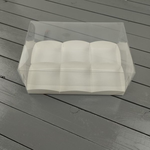Коробка PET 260×170×110 с вкладкой на 6 разделов