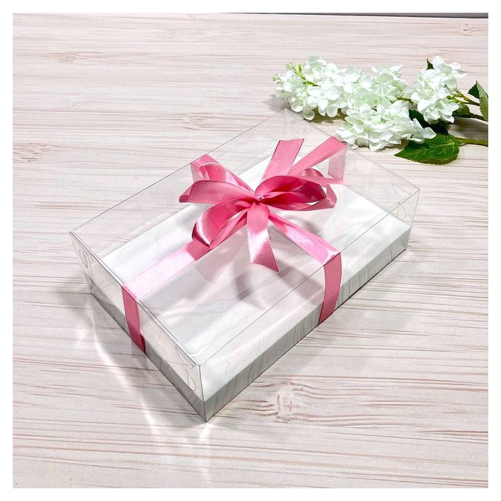 Коробка под десерт 260х170х80 прозрачная ПЭТ