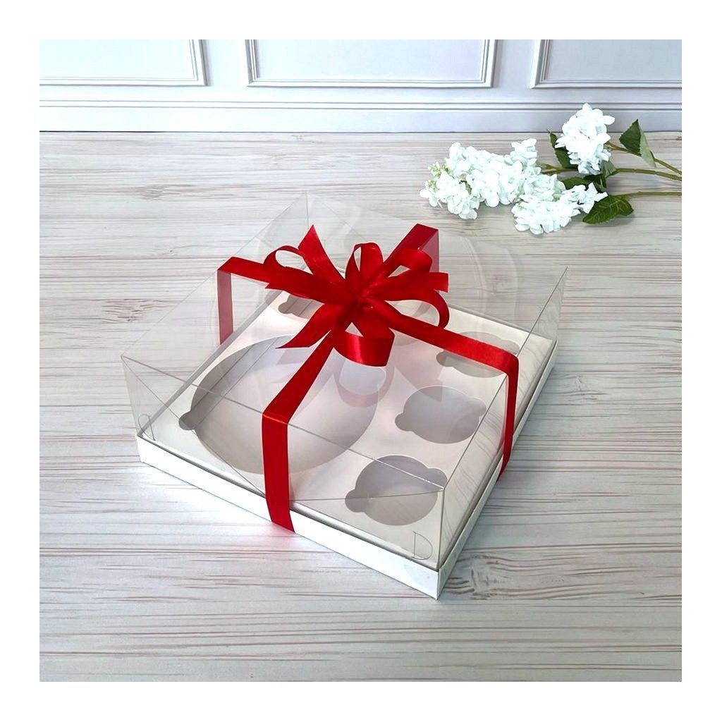 Коробка під 6 десертів (бенто/кекс)