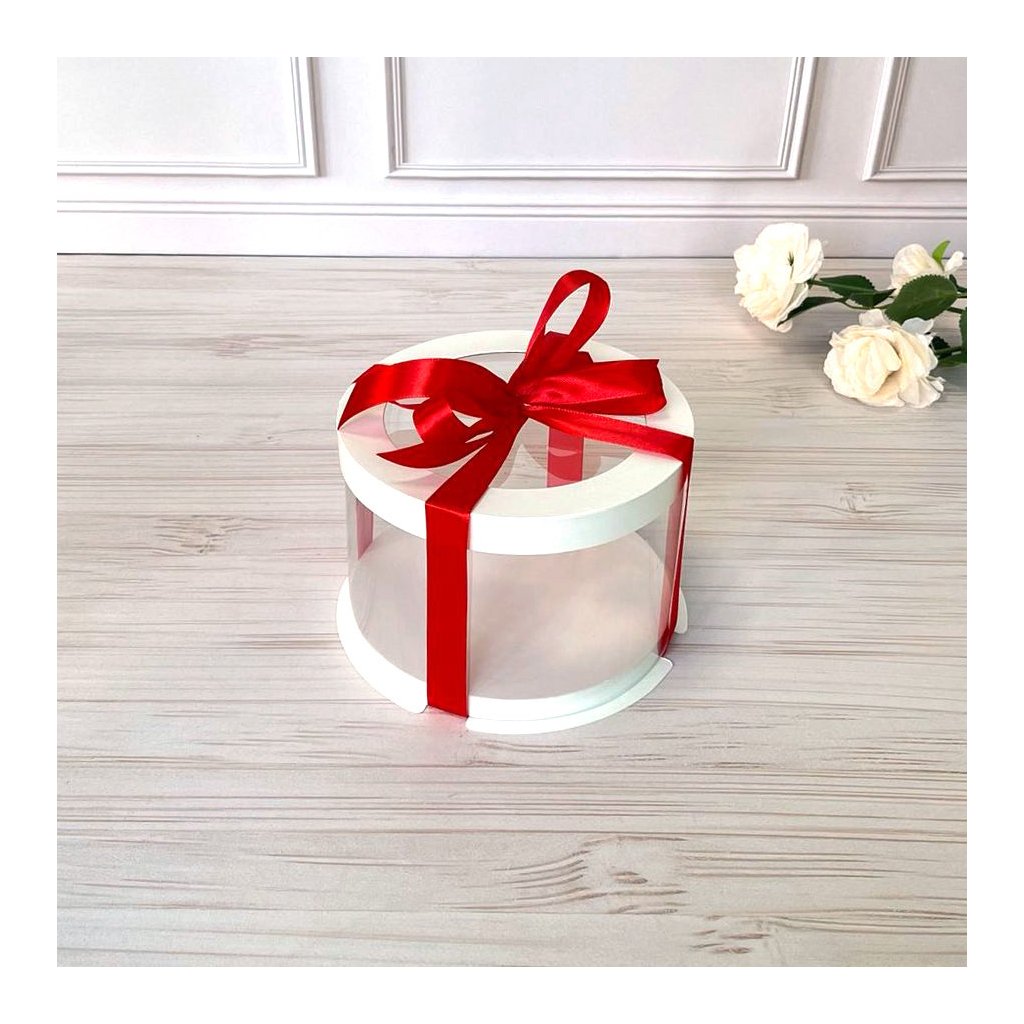 Набор тубусов D160 h100 белые с прозрачной крышкой