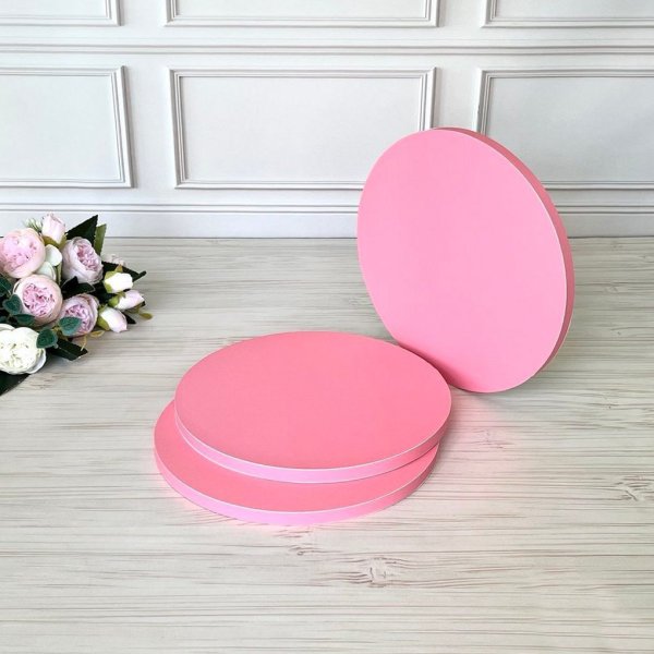 Підложка кругла D250 h12 PINK