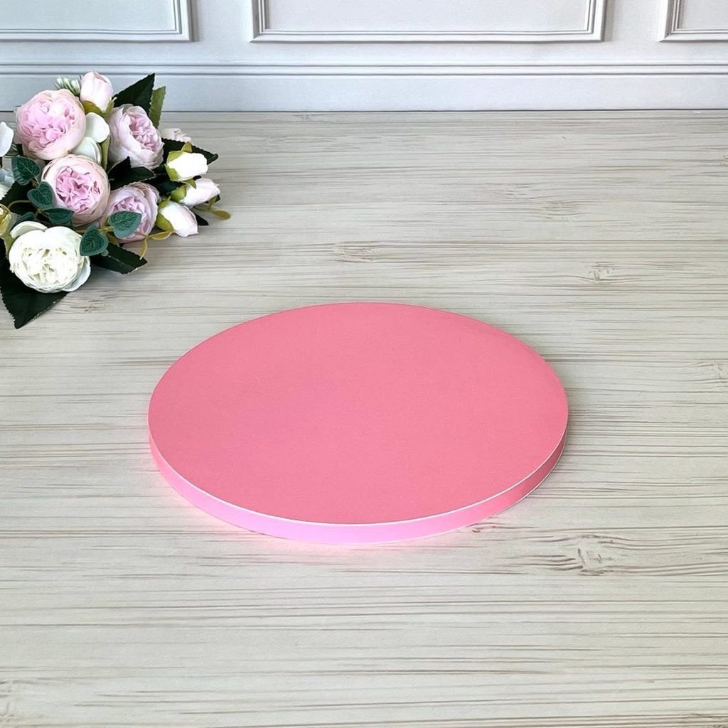 Подложка для торта PINK D25 h12 мм
