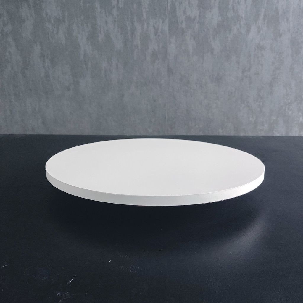 Підложка кругла D300 h12 біла 8кг