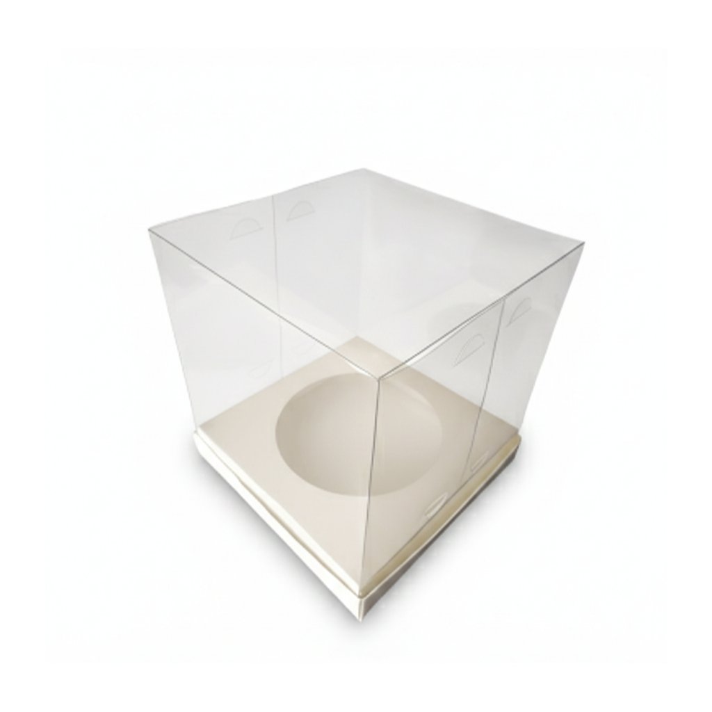 Коробка PET 180×180×200 з вкладкою D135-150