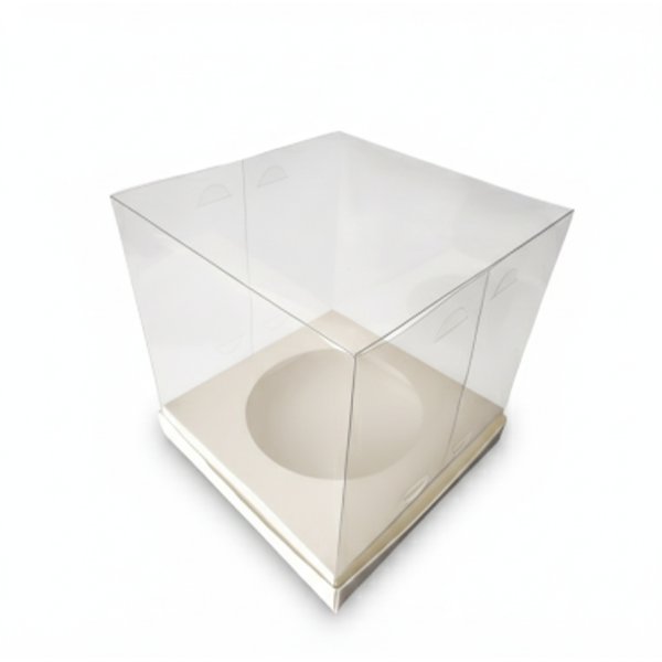 Коробка PET 180×180×200 з вкладкою D135-150