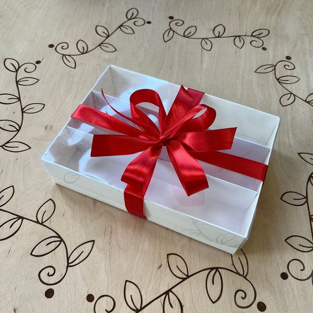 Коробка PET 220×165×55 на 3 ячейки