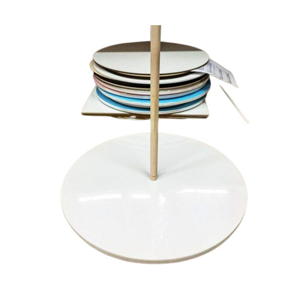 Основа багатоярусної конструкції для торта d25 h8 мм (макс-25 кг) глянець