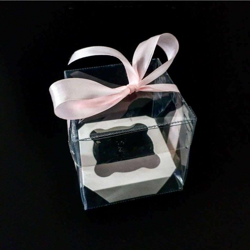 Коробка на 1 кекс 100х100х100 (для торта) ПЭТ