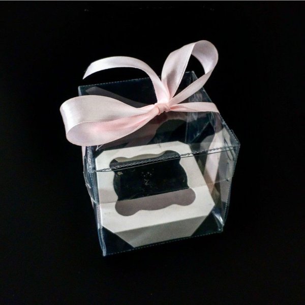 Коробка під 1 кекс 100х100х100 (під торт) ПЕТ